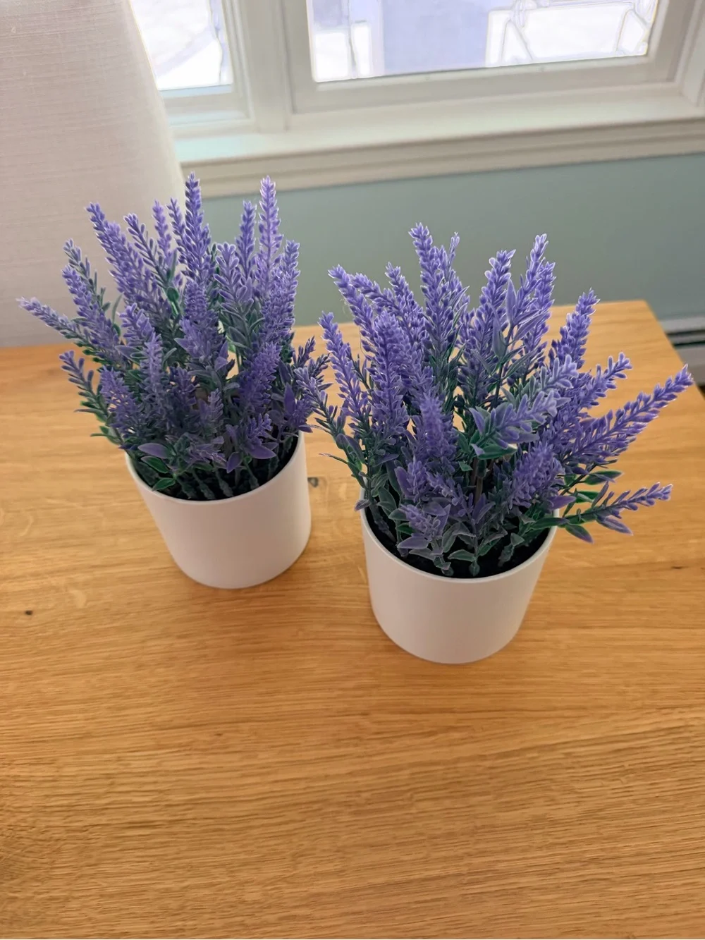 Artificial Lavender Potted Plant - Purple - threshold x 2